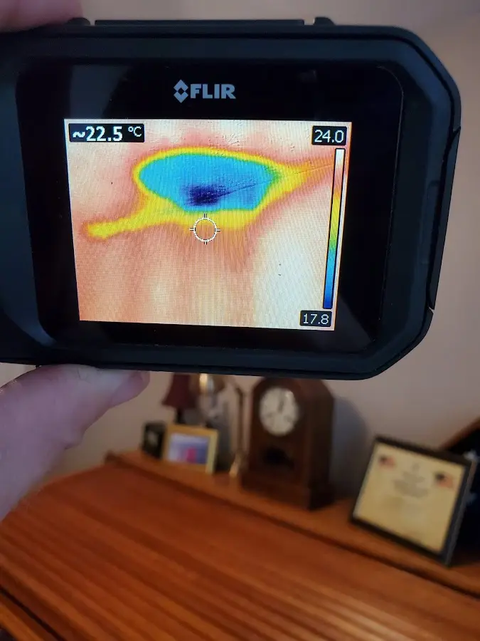 Thermal imaging inspection for water damage in Sturgis
