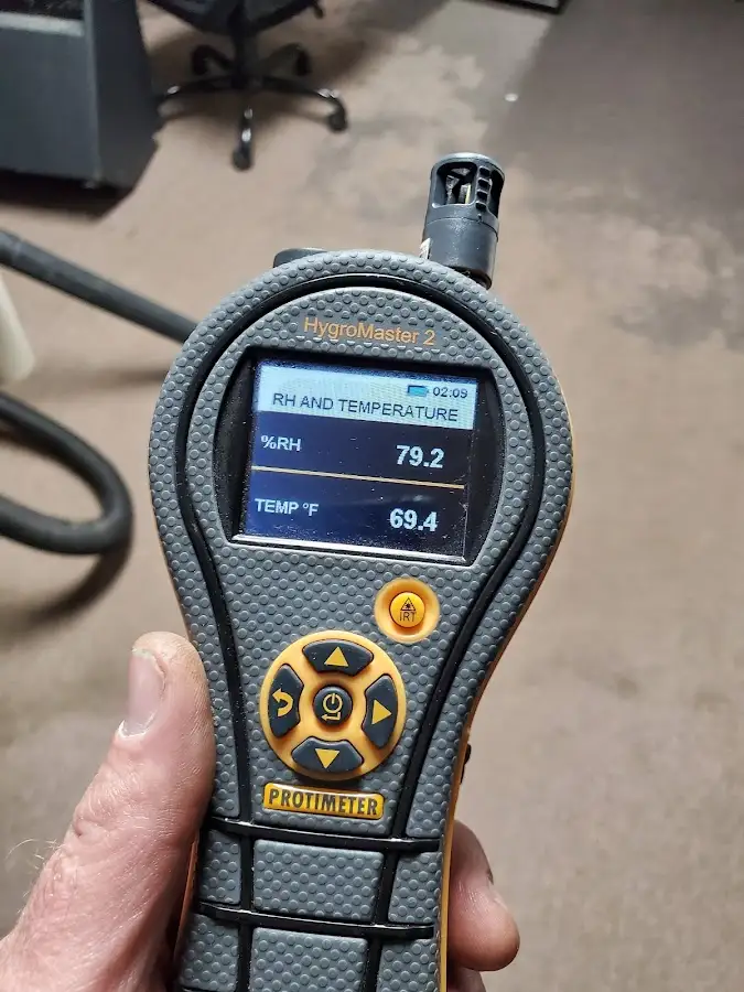 Moisture meter humidity assessment for Fire & Smoke Damage Restoration in Sturgis